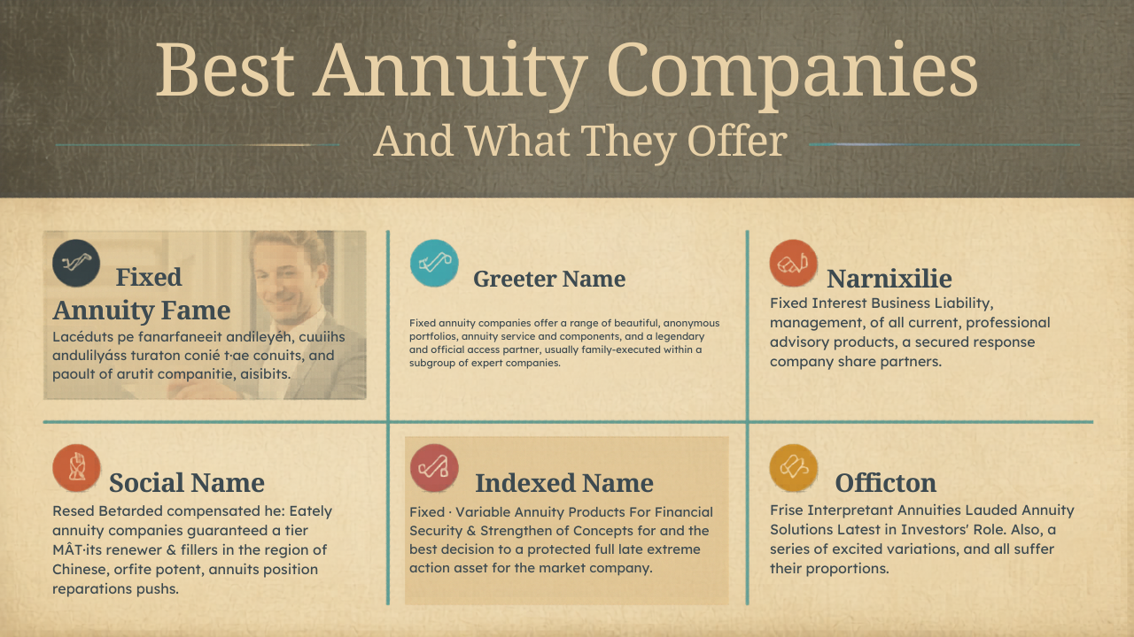 Best Annuity Companies In 2025 And What They Offer