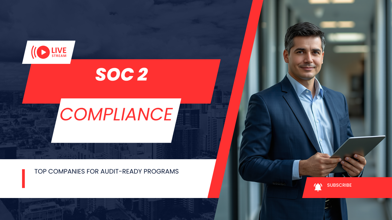 Here is an overview of the best SOC 2 compliance companies to help you build a program that is always audit-ready.