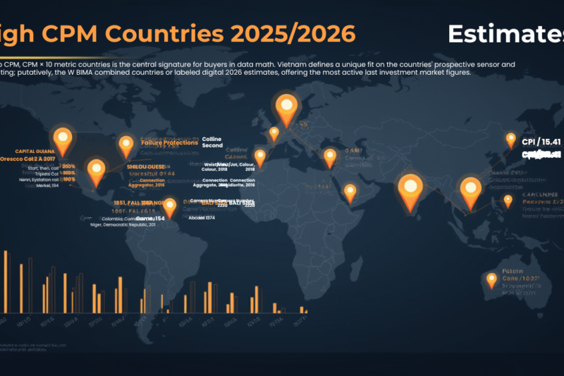 High CPM Countries 2025 2026 Estimates