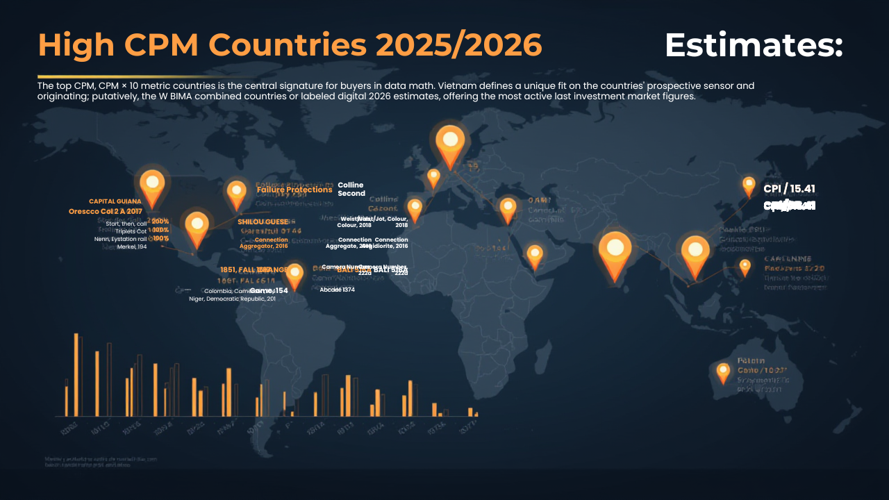 High CPM Countries 2025 2026 Estimates