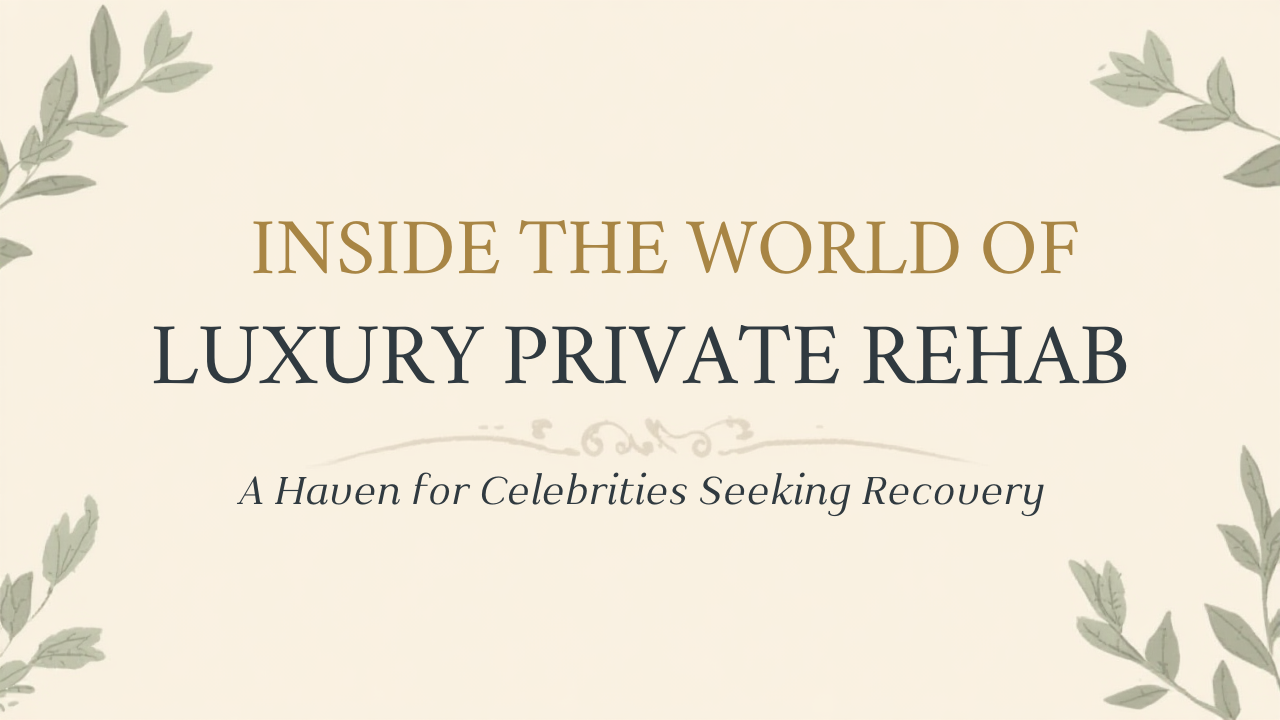 Inside the World of Luxury Private Rehab A Haven for Celebrities Seeking Recovery