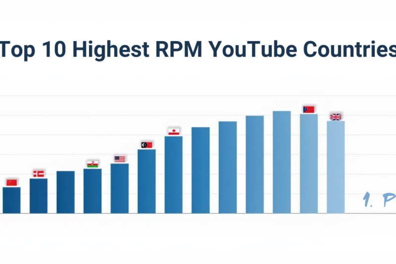 Top 10 highest RPM YouTube country