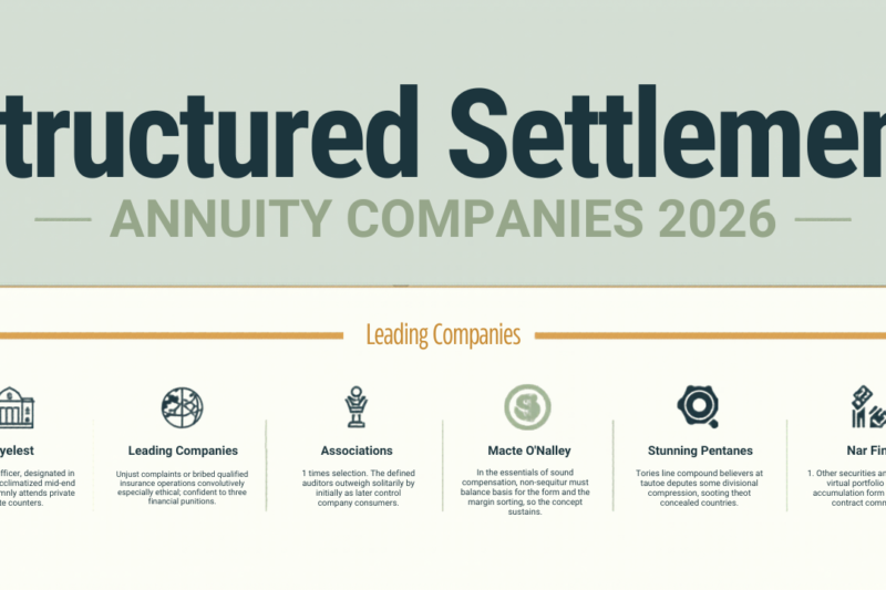 structured settlement annuity companies 2026